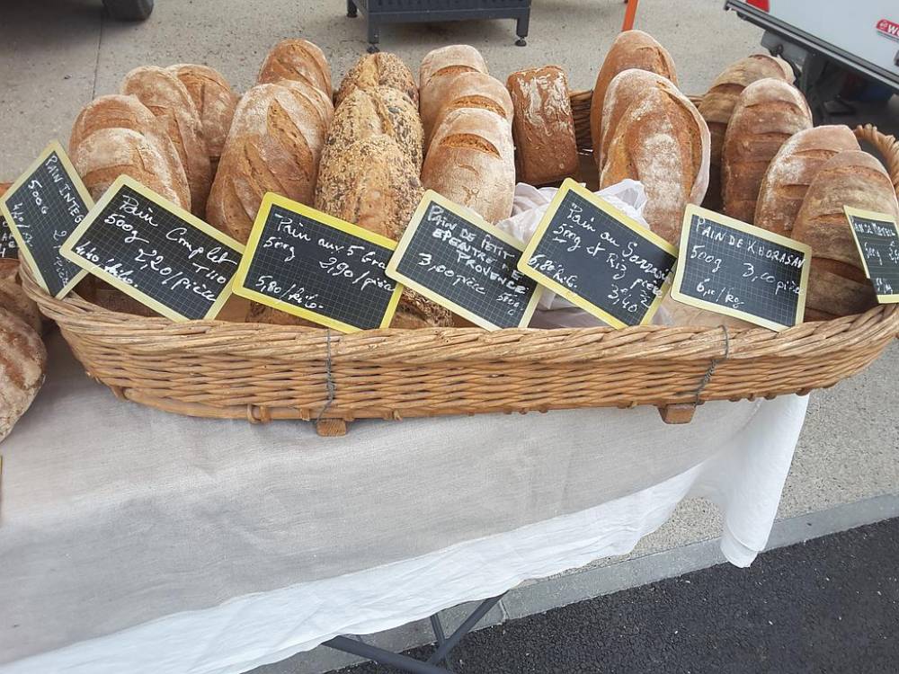 corbeille de pains